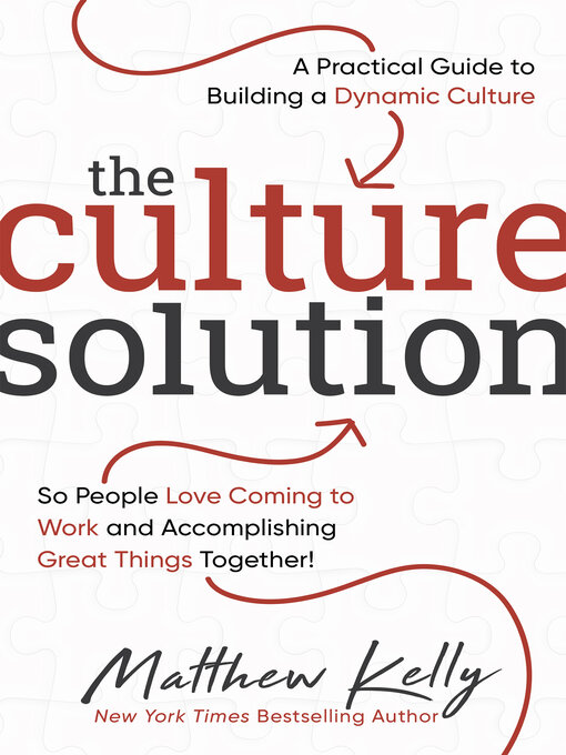 Title details for The Culture Solution: a Practical Guide to Building a Dynamic Culture by Matthew Kelly - Wait list